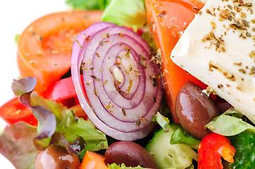 Image showing authentic greek salad