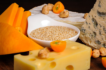 Image showing cheese plate