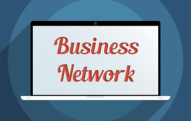 Image showing Business network