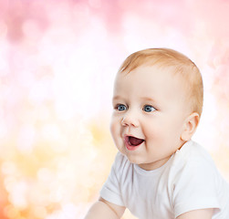 Image showing smiling little baby