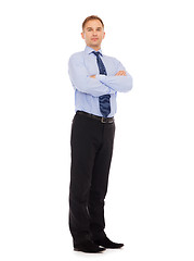 Image showing serious businessman