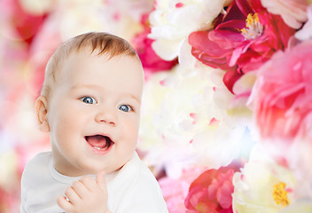 Image showing smiling little baby