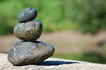 Image showing Zen Rocks