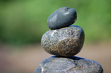 Image showing Zen Rocks