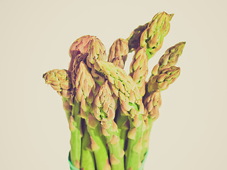 Image showing Retro look Asparagus