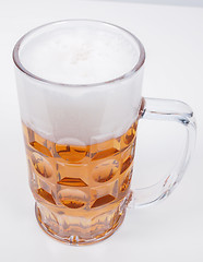 Image showing Lager beer glass