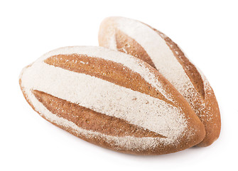 Image showing bread on a white background