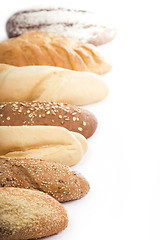 Image showing bread on a white background