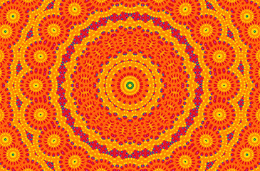 Image showing Abstract bright pattern