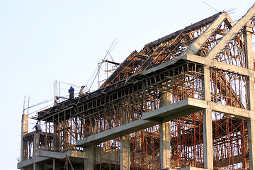 Image showing unfinished residence