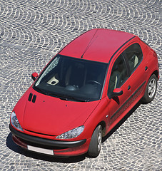 Image showing Red car