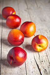 Image showing fresh nectarines