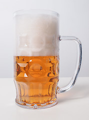 Image showing Lager beer glass