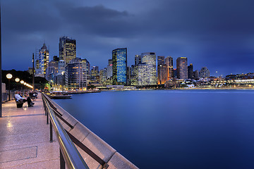 Image showing Circular Quay Sydney and CBD, Australia