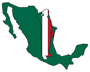 Image showing Mexican salute