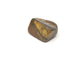 Image showing Detailed and colorful image of  tiger's eye mineral