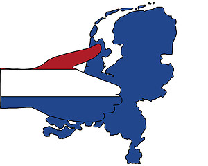 Image showing Dutch handshake