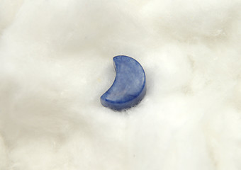 Image showing Sodalite on cotton