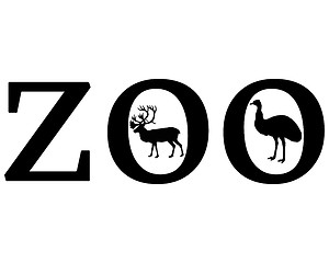 Image showing Zoo animals