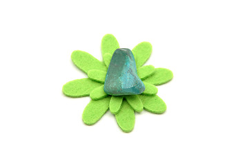 Image showing Turquoise on felt