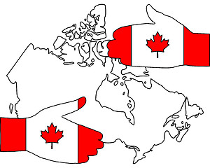 Image showing Welcome to Canada