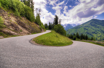 Image showing Mountain road