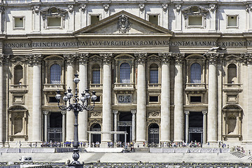 Image showing St. Peter's Squar, Vatican, Rome