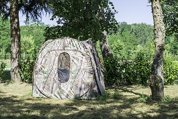 Image showing Tent on campsite