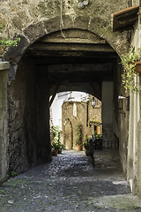Image showing Traditional Italian homes
