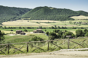 Image showing Italian traditional village view