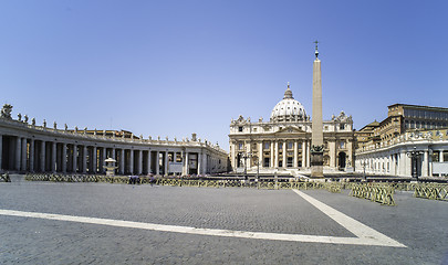 Image showing St. Peter's Squar, Vatican, Rome