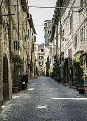 Image showing Traditional Italian homes