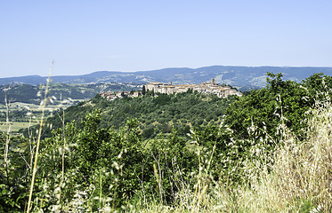 Image showing Italian traditional village view