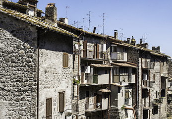 Image showing Traditional Italian homes