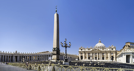 Image showing St. Peter's Squar, Vatican, Rome