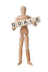 Image showing Goals