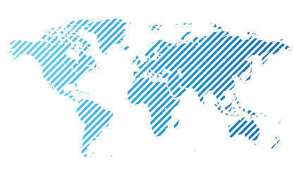 Image showing World map