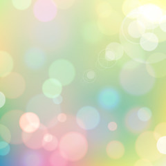 Image showing Colorful Bokeh Background