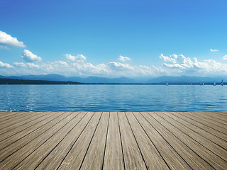 Image showing sailing at Starnberg lake