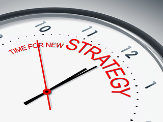 Image showing time for new strategy