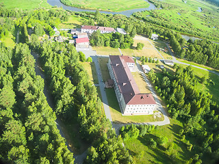 Image showing Spa resort Lastochka (swallow) in Vinzili. Tyumen