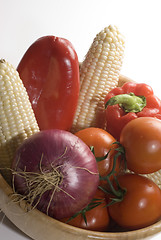 Image showing fresh vegetables