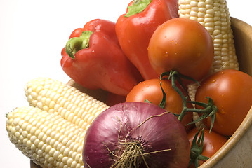 Image showing fresh vegetables