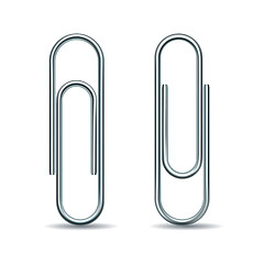 Image showing Paper clip. Vector