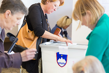 Image showing Slovenian parliamentary election, 2014.