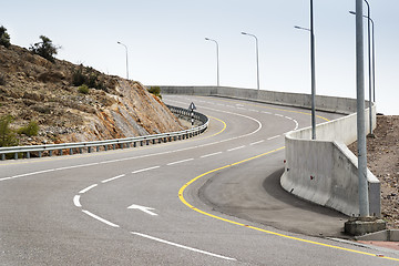 Image showing Road Jebel Akhdar