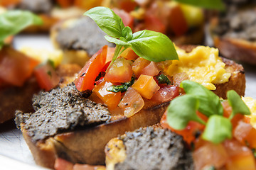 Image showing italian bruschetta