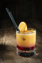 Image showing Exotic cocktail