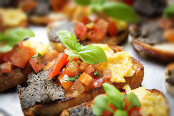 Image showing italian bruschetta