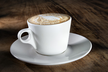 Image showing cup of cappuccino